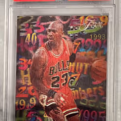 1995 Flair Michael Jordan Hot Numbers #4 PSA 10