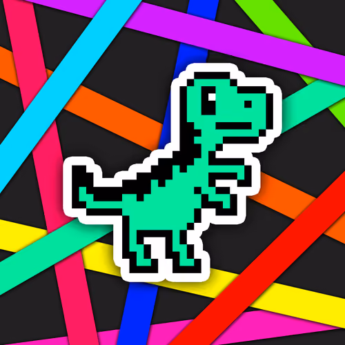 PixelSaurus Rex #0330 [Super Rare]