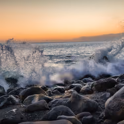 Splashing waters