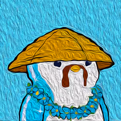 Painted Penguin #122