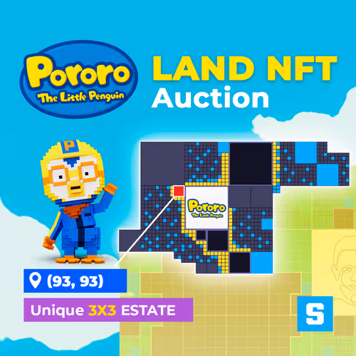 Pororo LAND Sale - 3x3 Estate S [93,93]