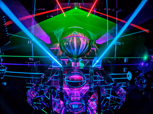 Laser Art - Kirkwood Gaps