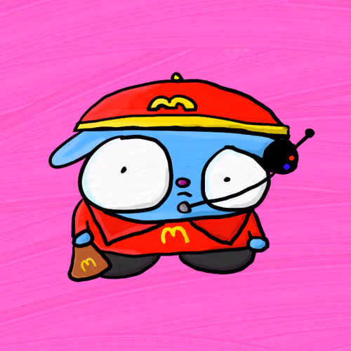 McDonald's Man Chubby Bubby