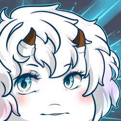 Albino Dragon Girl