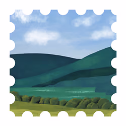 N stamp #06