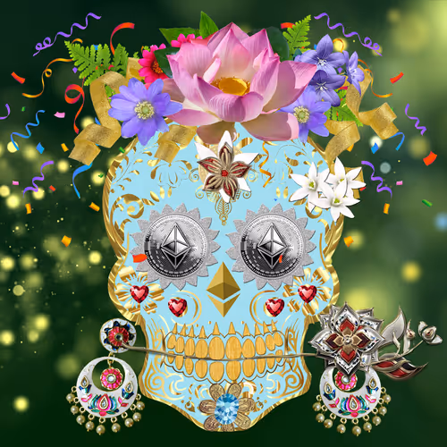 Crypto Sugar Skull