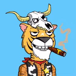 Grouchy Tiger Social Club #4106