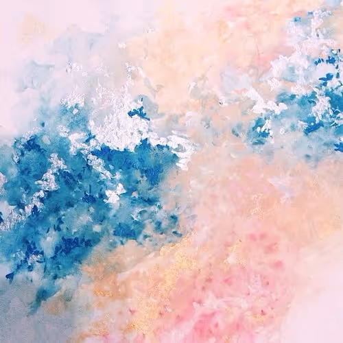 PANYAVEE FIRST ABSTRACT PAINTING