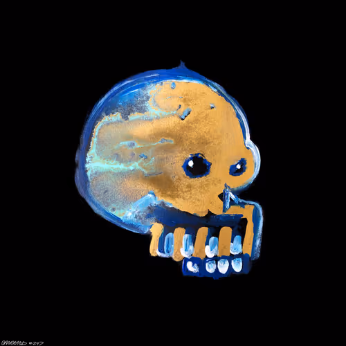 Gangland Skull #247 - by Eddie Gangland
