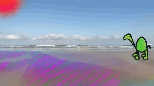 adventures of glitch turtle by JakNFT