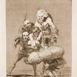 Capricho No. 77: Unos a otros
