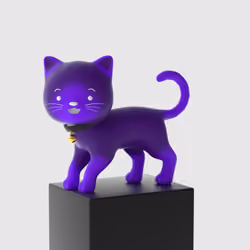 3D Meow Cat #182