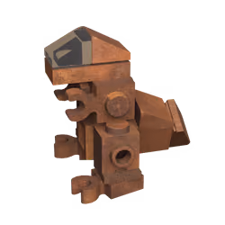 BrickZilla Rusty Brown Metal