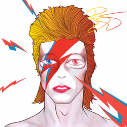 PEPE StarMan inspired by David Bowie 🐸