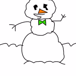 Lumpy Snowman #104