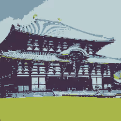 world heritage Todaiji Temple：世界遺産　東大寺