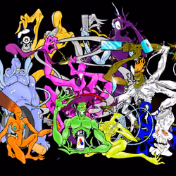 A Psychedelic Motley Crew
