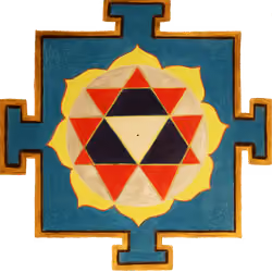 Yantra Black Dot Porthole/Crystal Mirror-Phi Gate