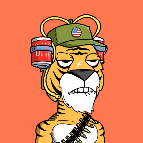 Grouchy Tiger Social Club #4777