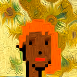 Van Gogh Punk #9641