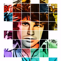 Comic Tiles #43 Jim Mоrrisоո