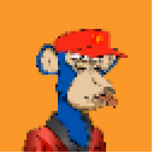 Fast Food Pixel Ape #12