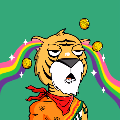 Grouchy Tiger Social Club #206
