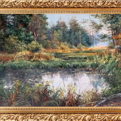 Lake in a Wild Forest