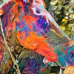 holographic horse