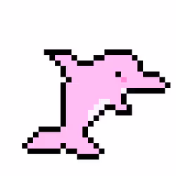 Pixel Dolphin #95