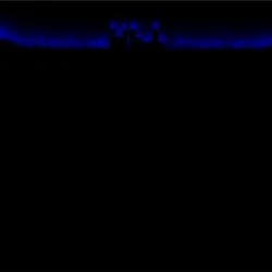 Raining Pixels #065 MediumBlue, Matrix Style