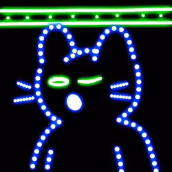 Neon Cat #109