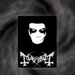 Card #00 - Mayhem - Black Metal Cards Collection