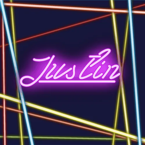 Neon Names Rainbow