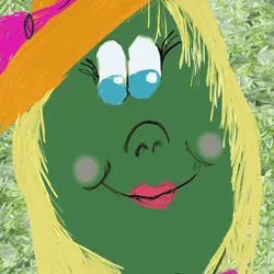 Jennifer McDoodle in the Leaves 