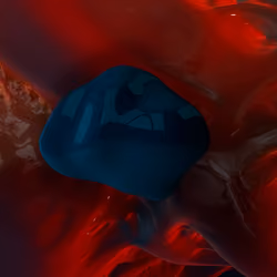 Blue drop