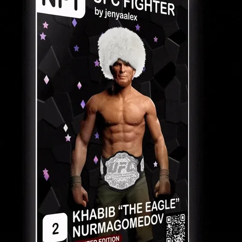 Khabib The Eagle Nurmagomedov Silver Edition