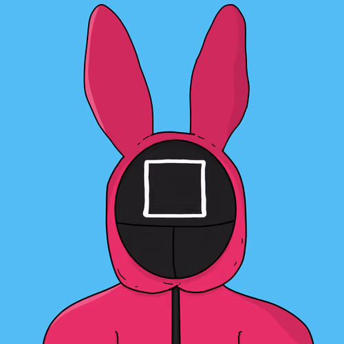 The Hares #87 - Hare Game Square Mask