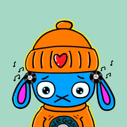 music lovin bunny