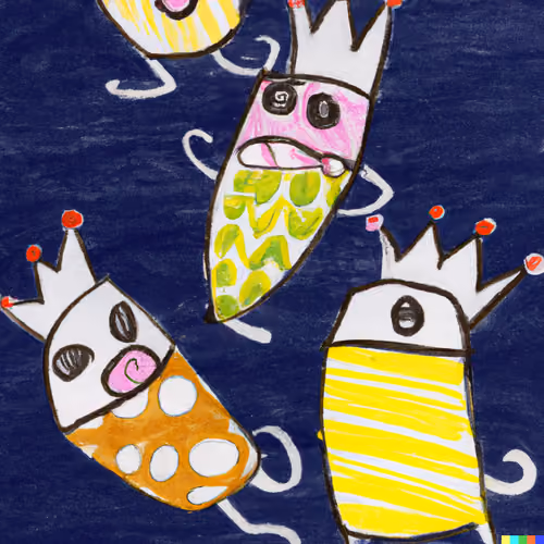 Queen Banana Splitz, the Splitting Image of Banana Royalty