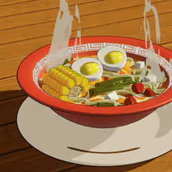 3D Ramen Bowl - Studio Ghibli Inspired
