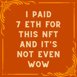7 ETH NFT VOLCANO