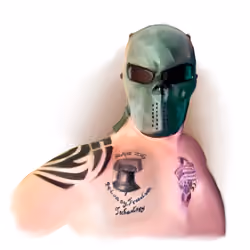 $WHACKD Watercolor #28 - The Pandemic Ready McAfee