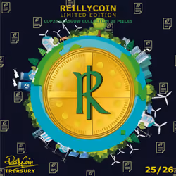 ReillyCoin Limited Edition COP26 Glasgow Collection  No.25 of 26 Pieces. 