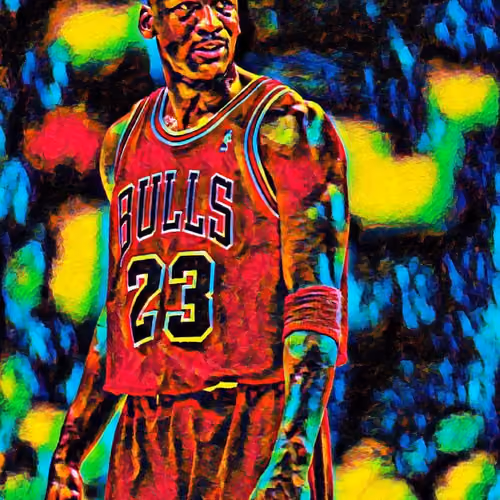 Art Michael Jordan