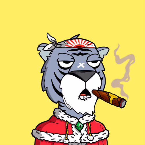 Grouchy Tiger Social Club #7339