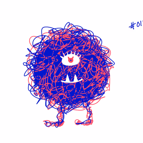Fuzzy Monsters #012     1/1