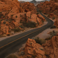 Road to the Valley of Fire
