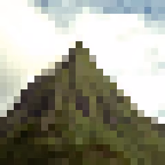 Twenty Four Pixel Mountain #14