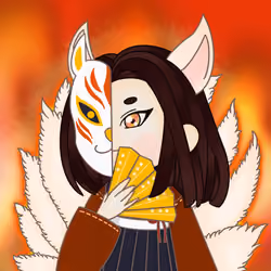 #72 Orange kyubi no kitsune